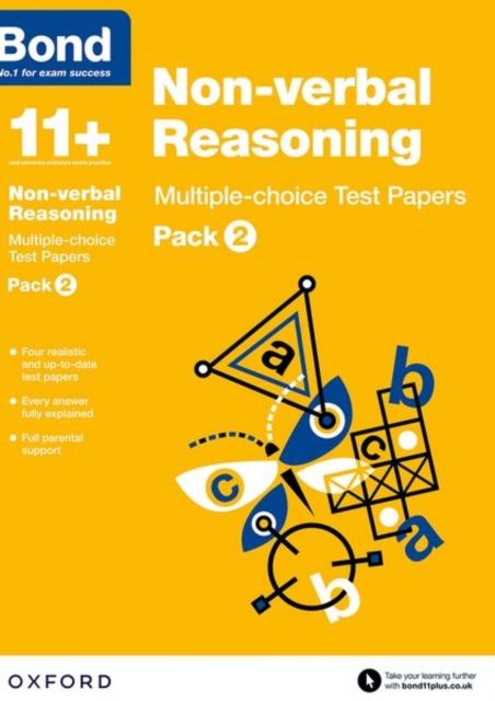 Bond 11+: Verbal Reasoning: Multiple-choice Test Papers: For 11+ GL assessment and Entrance Exams : Pack 2