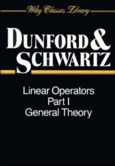 Linear Operators, Part 1 : General Theory