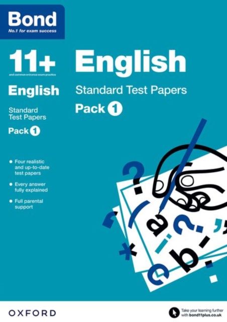 Bond 11 +: English: Standard Test Papers: Ready for the 2025 exam (for GL Assessment & other 11 plus exams) : Pack 1