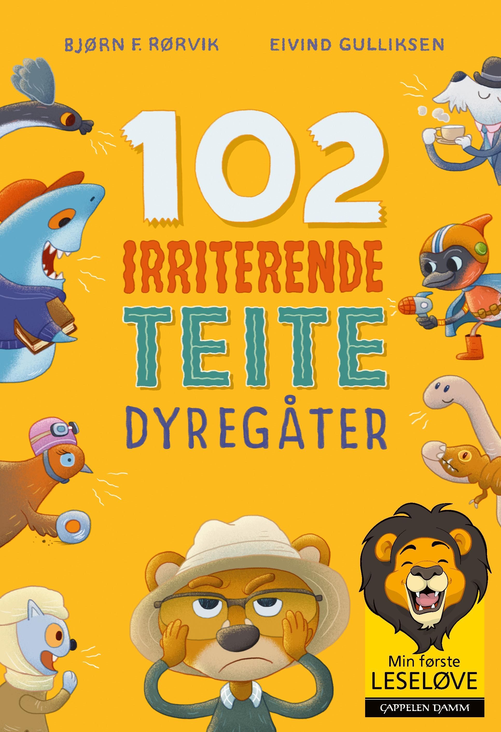 102 irriterende teite dyregåter