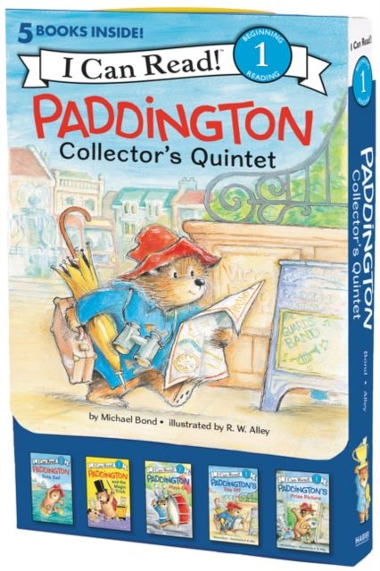 Paddington Collector's Quintet : Paddington Sets Sail / Paddington and the Magic Trick / Paddington Plays On / Paddington's Day Off / Paddington's Prize Picture