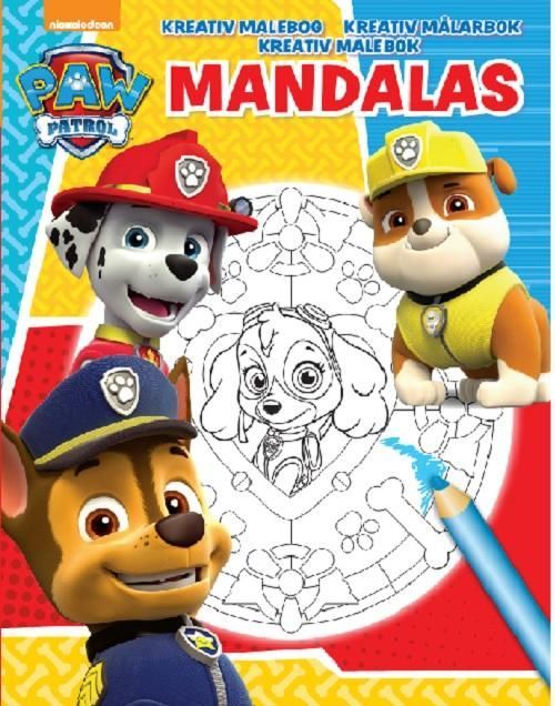 Paw Patrol : mandalas : kreativ malebok