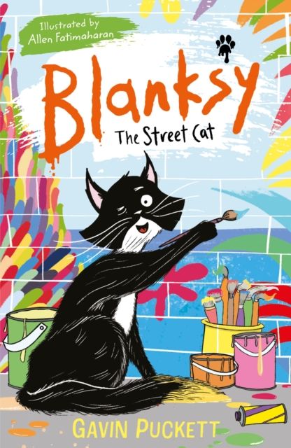 Blanksy the street cat