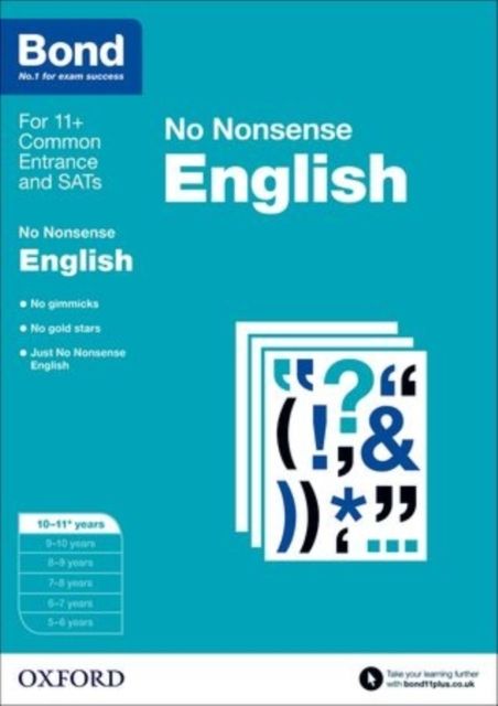 Bond: English: No Nonsense : 10-11+ years