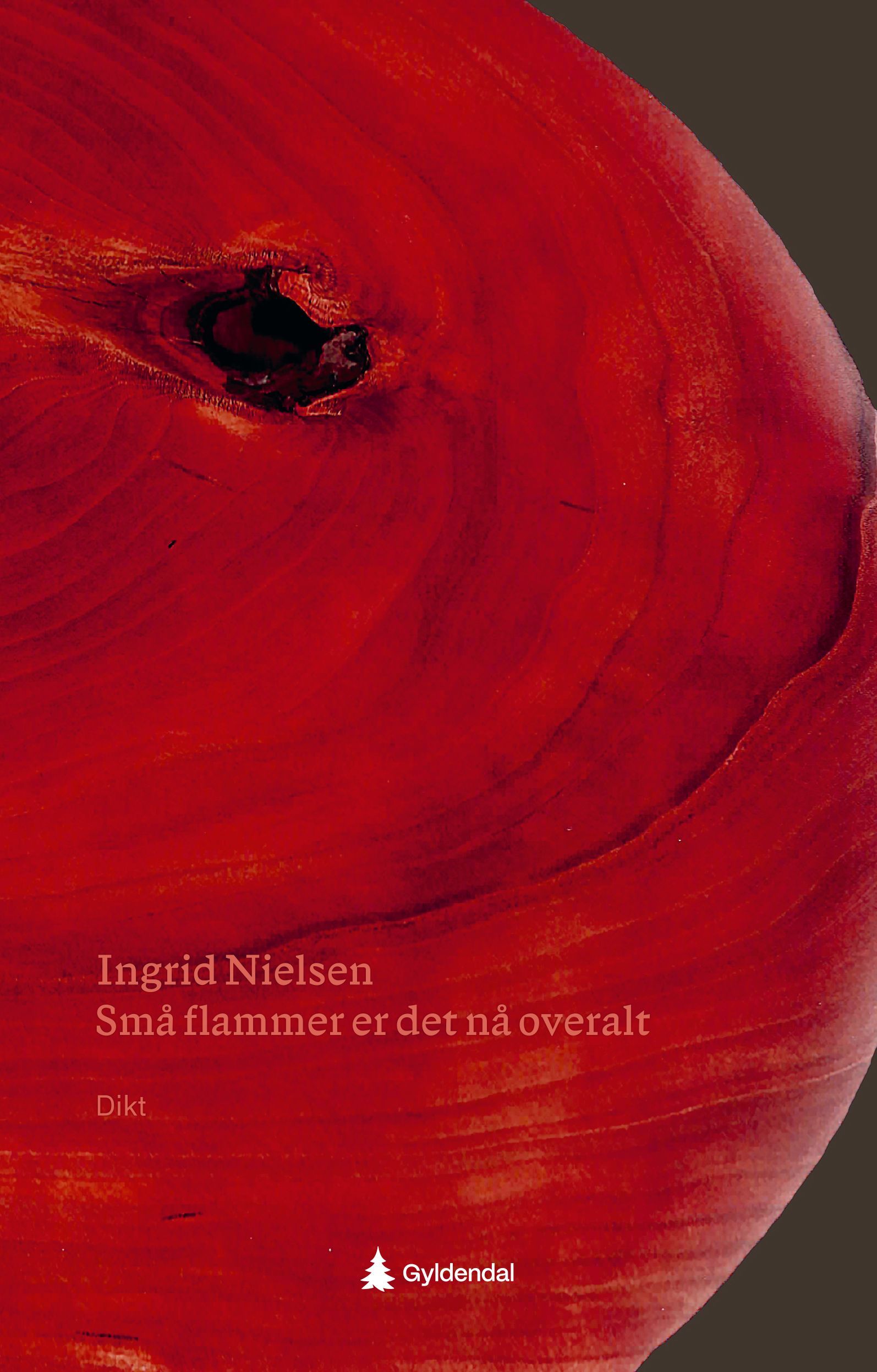Små flammer er det nå overalt : dikt