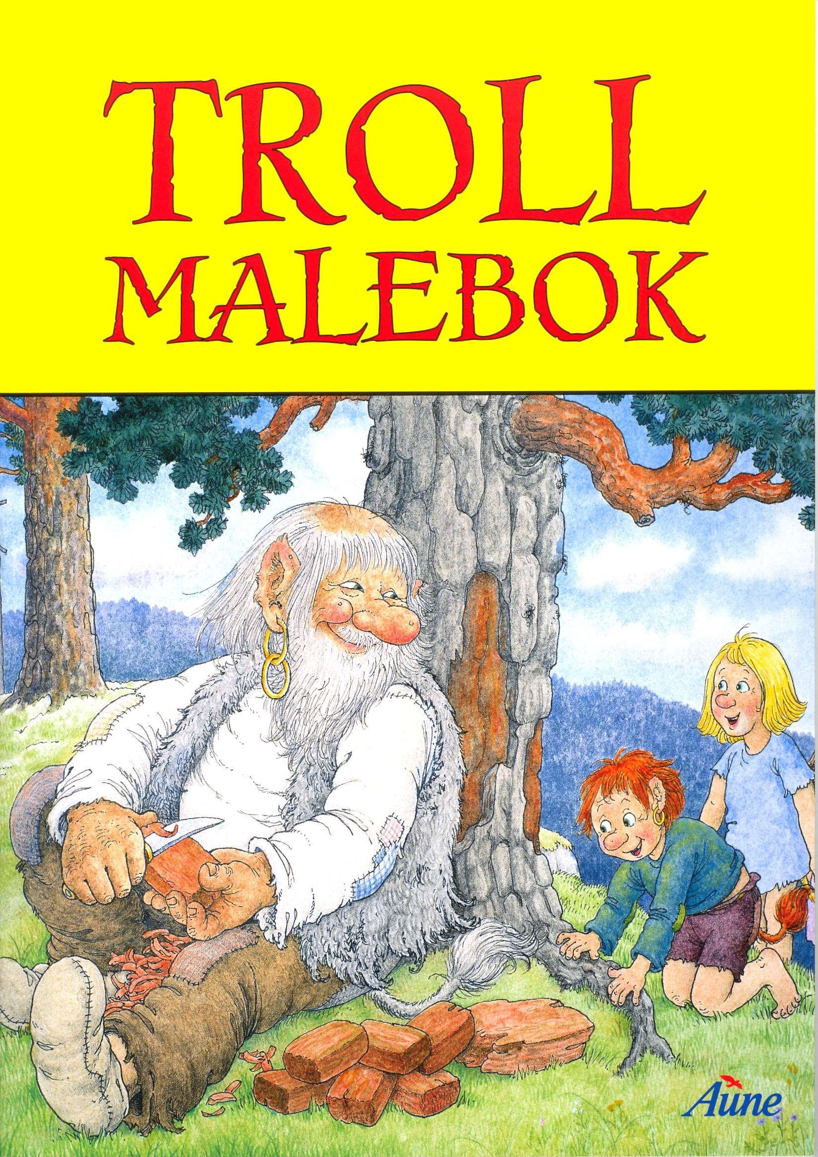Troll malebok : trollenes malebok