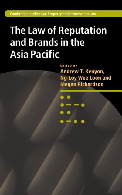 Forsidebilde av The Law of Reputation and Brands in the Asia Pacific