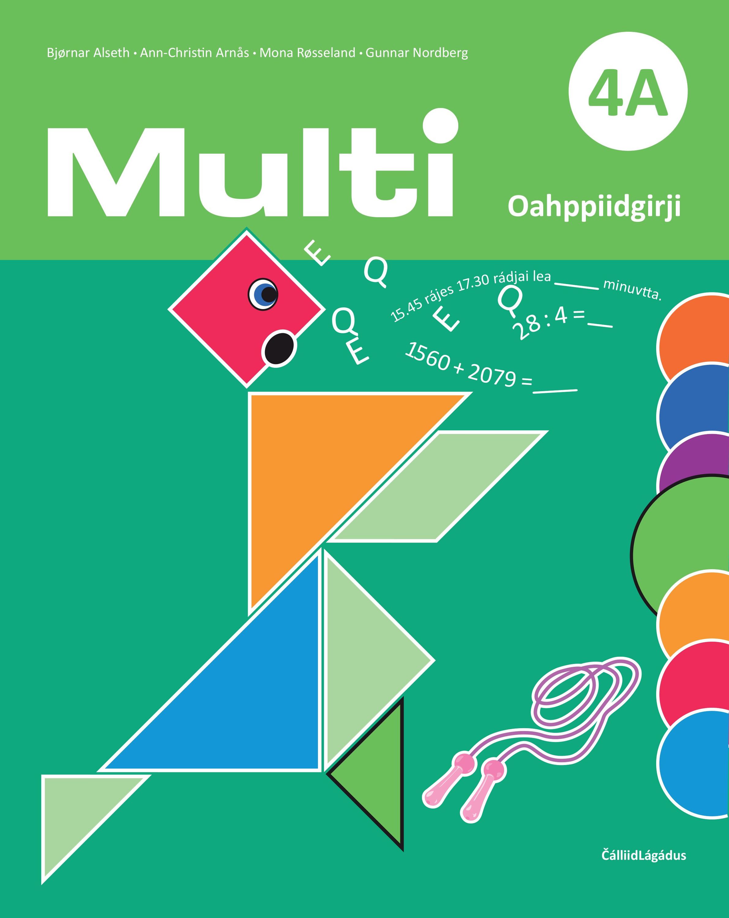 Multi 4A, 3. deaddileapmi : matematihkka mánáiddássái. Oahppiidgirji