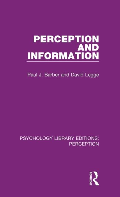 Perception and Information