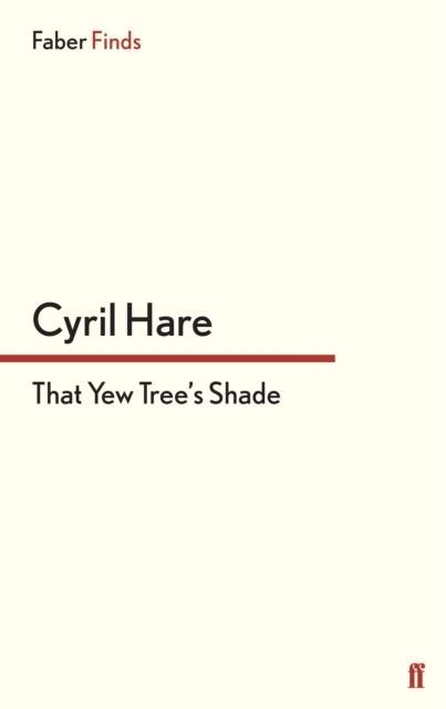 Forsidebilde av That Yew Tree's Shade