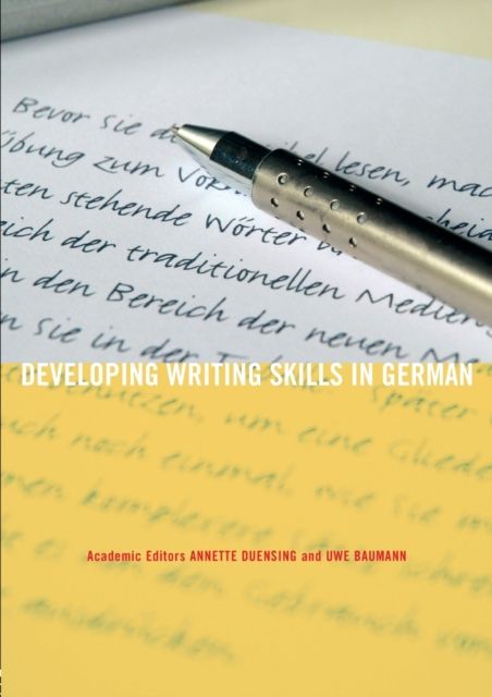Developing Writing Skills in German