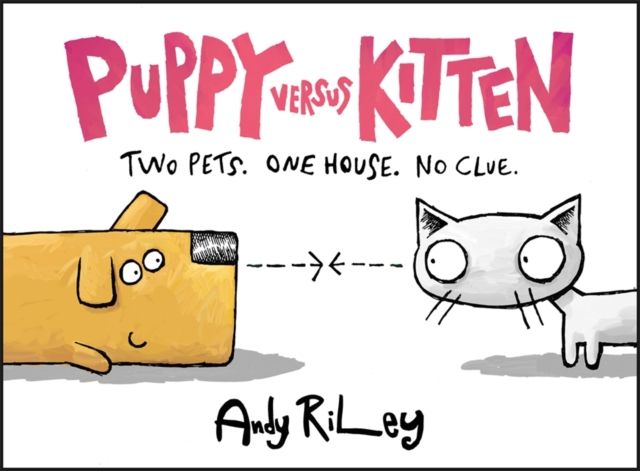 Puppy versus kitten