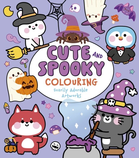 Cute and Spooky Colouring : Scarily Adorable Artworks