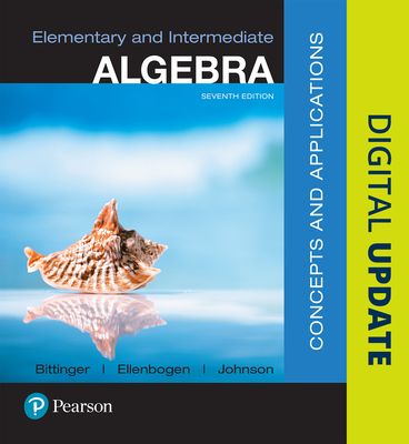 Forsidebilde av Elementary and Intermediate Algebra : Concepts and Applications