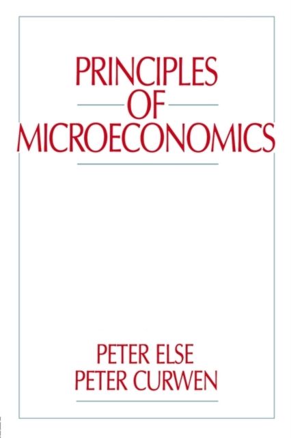 Principles of Microeconomics