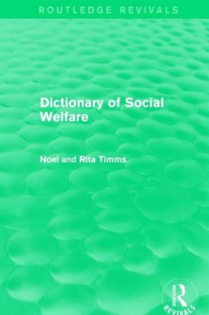 Dictionary of Social Welfare