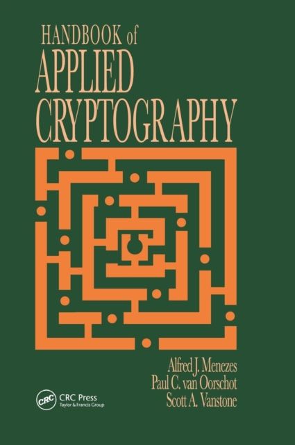 Forsidebilde av Handbook of Applied Cryptography