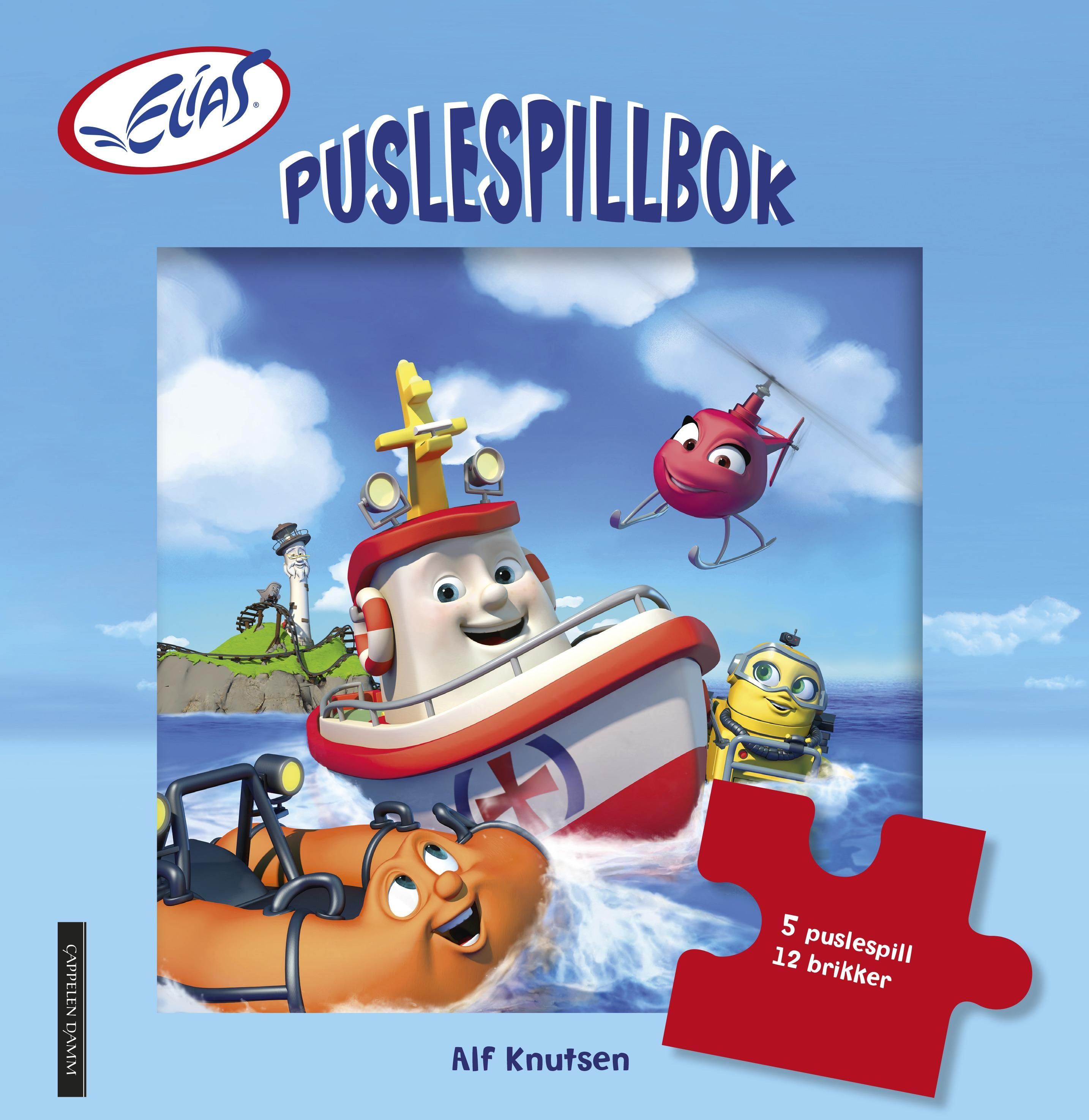Puslespillbok : 5 puslespill - 12 brikker