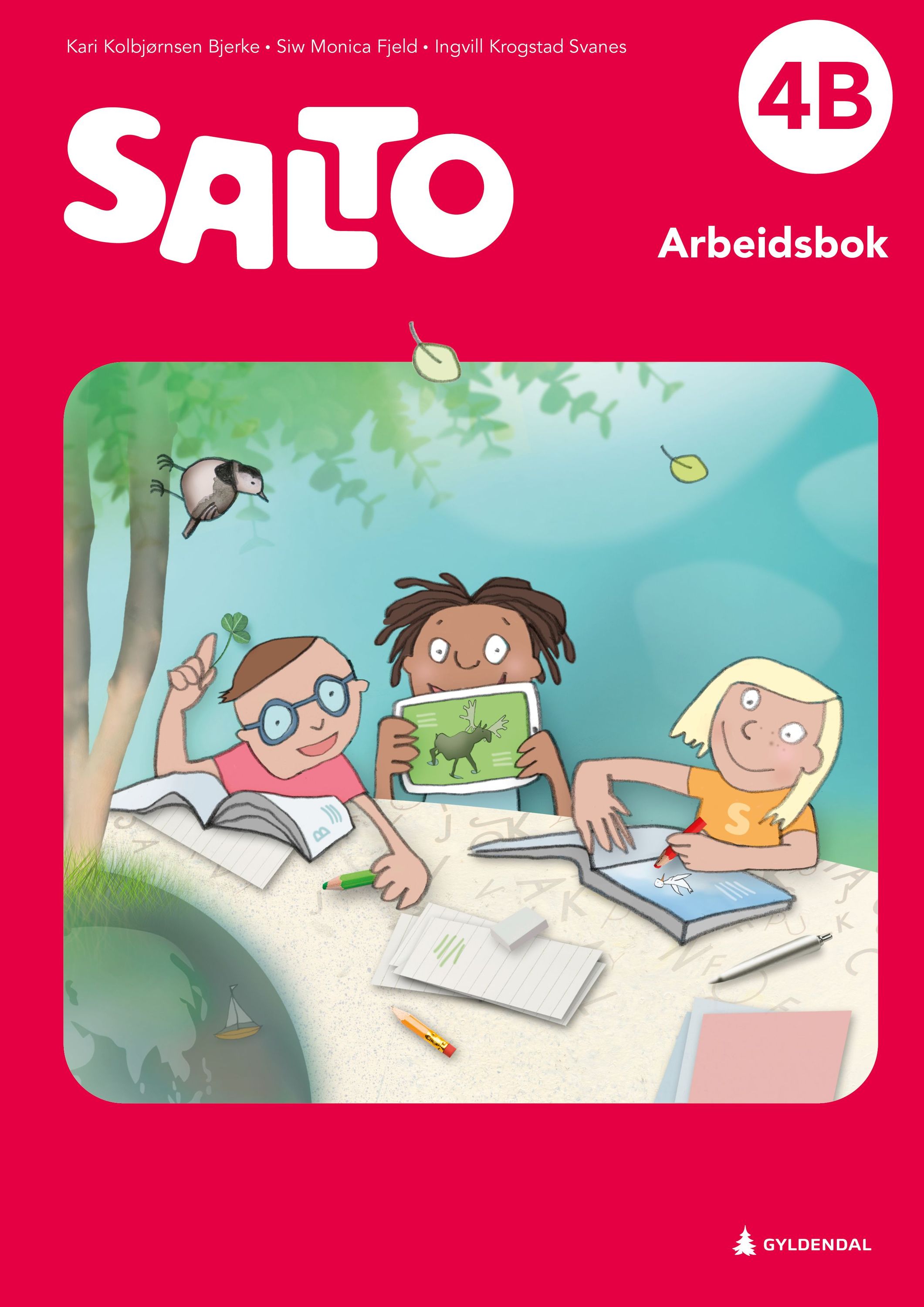 Salto 4B, 2. utg : norsk for barnesteget. Arbeidsbok