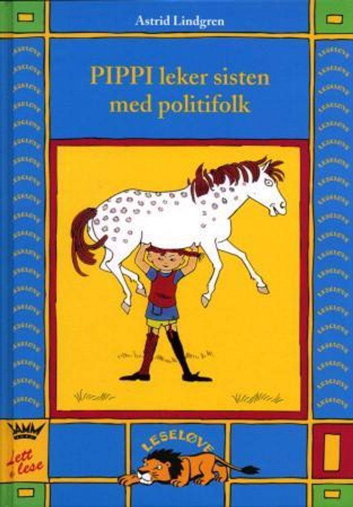 Pippi leker sisten med politifolk