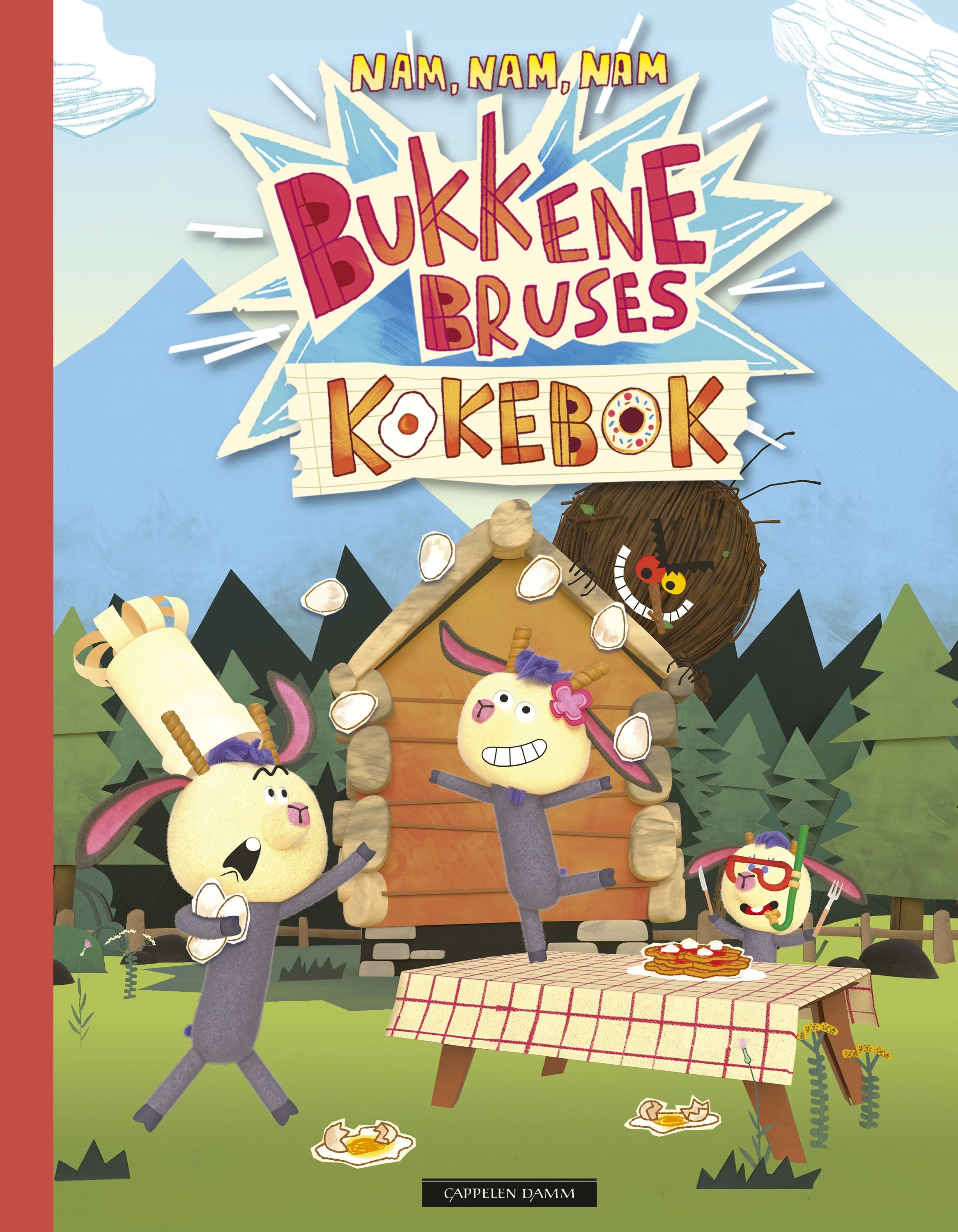 Bukkene Bruses kokebok : nam, nam, nam