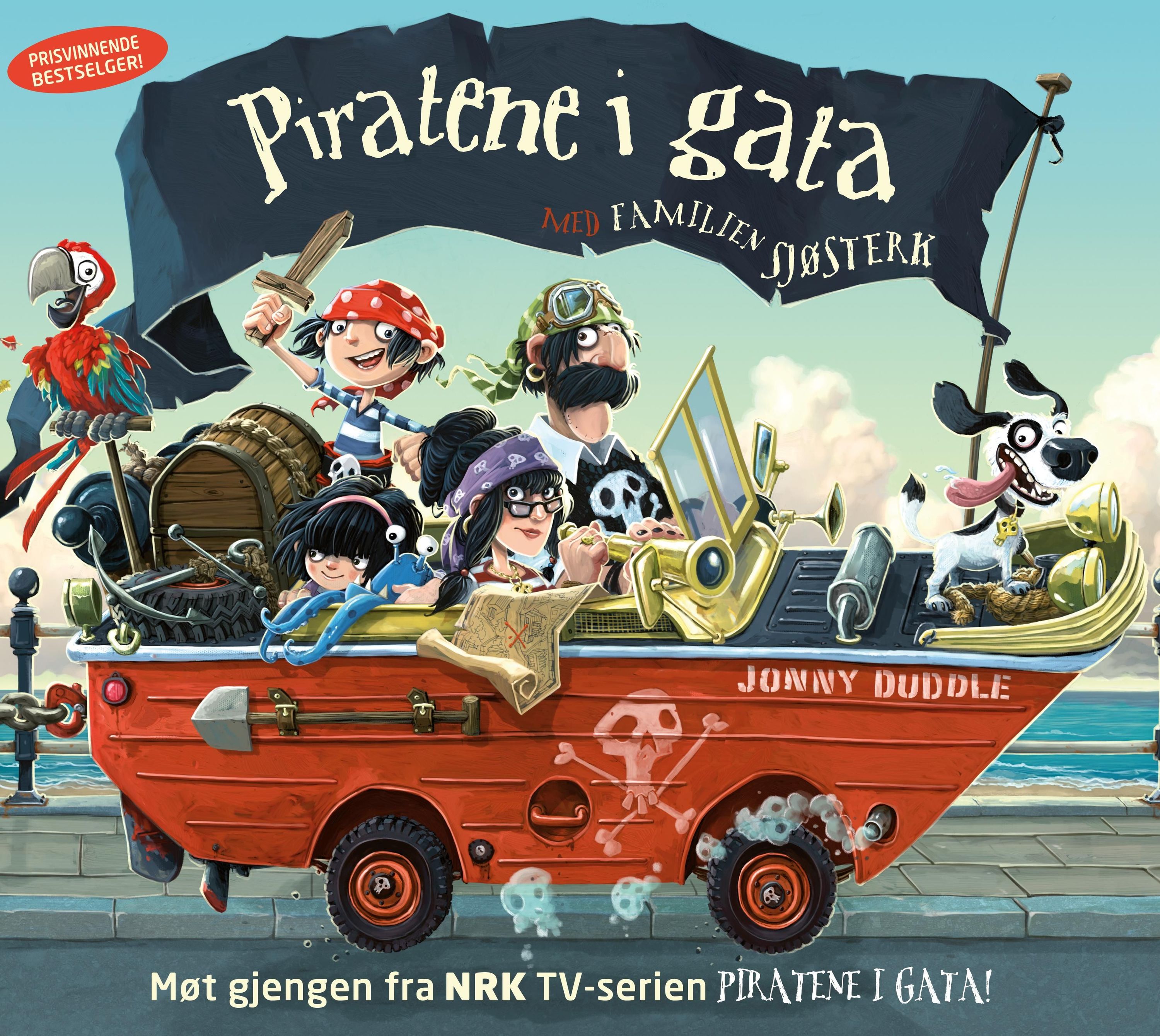 Piratene i gata : med familien Sjøsterk