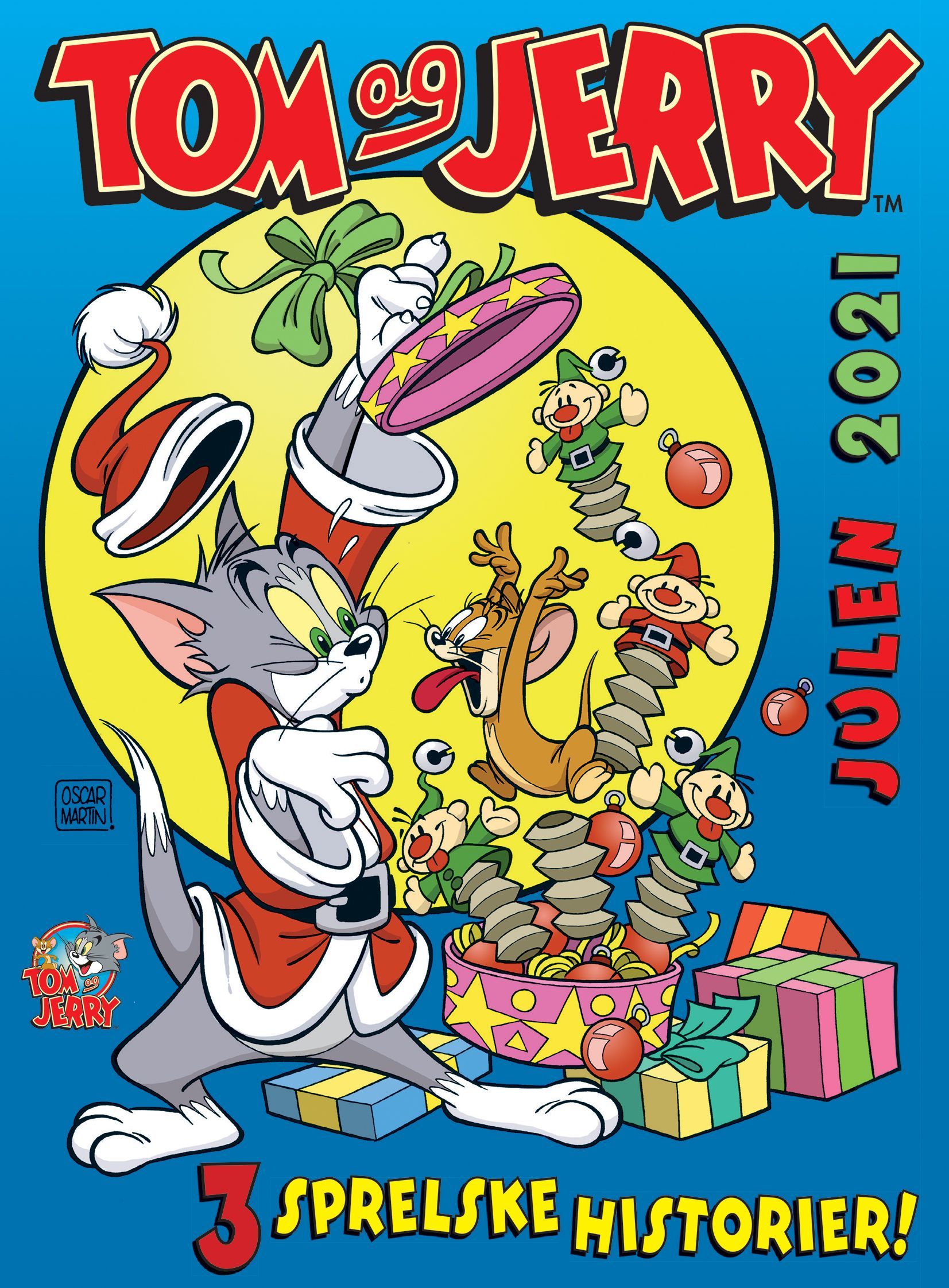 Tom og Jerry : julen 2021 : 3 sprelske historier