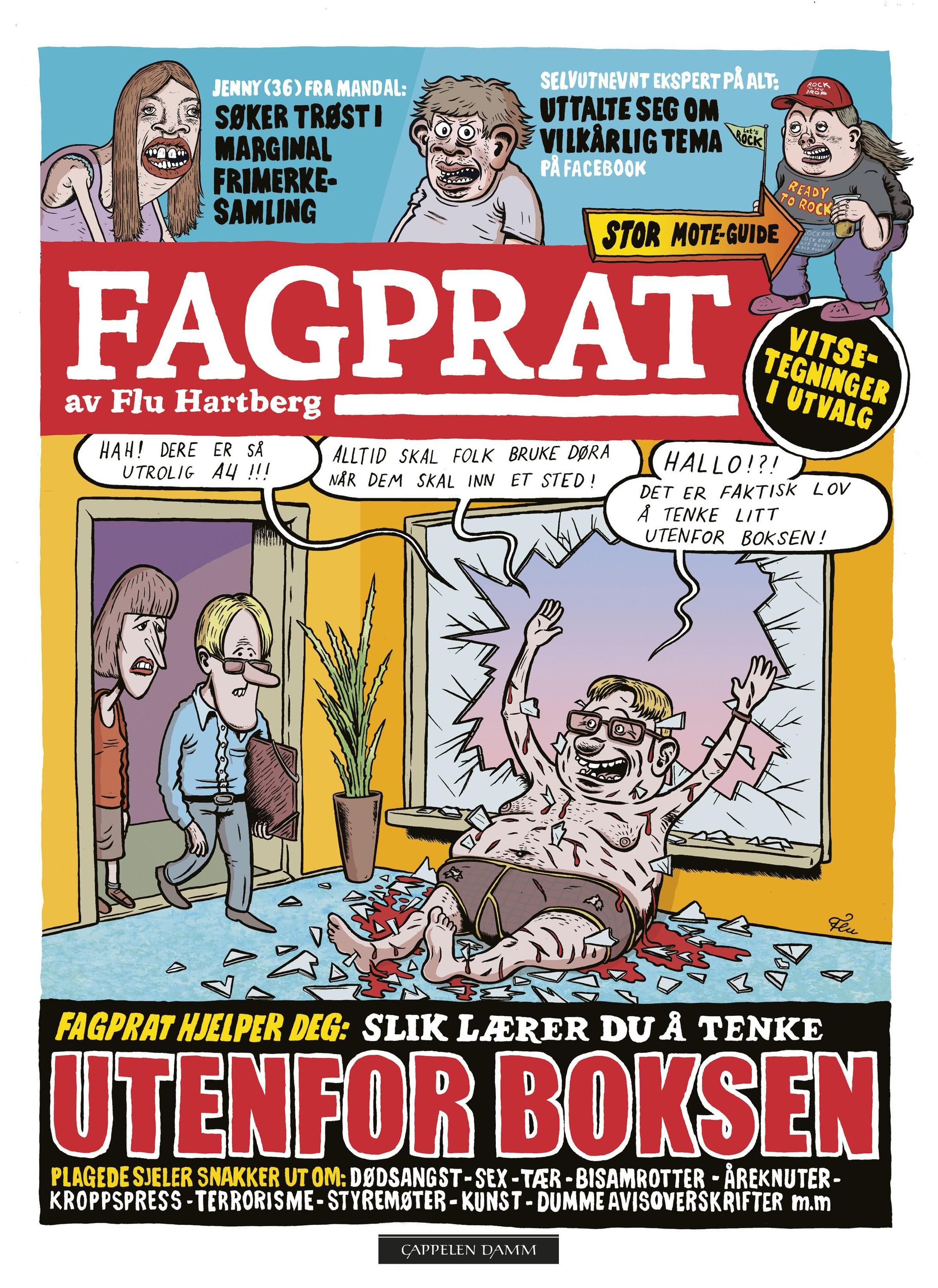 Fagprat : utenfor boksen : vitsetegninger i utvalg