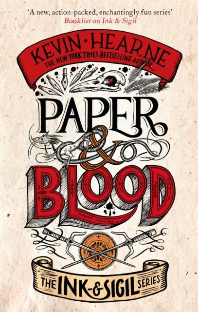 Forsidebilde av Paper & blood : an Ink & Sigil novel
