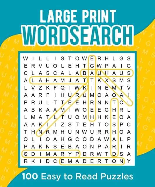 Large Print Wordsearch : Easy to Read Puzzles