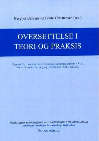 Oversettelse i teori og praksis
