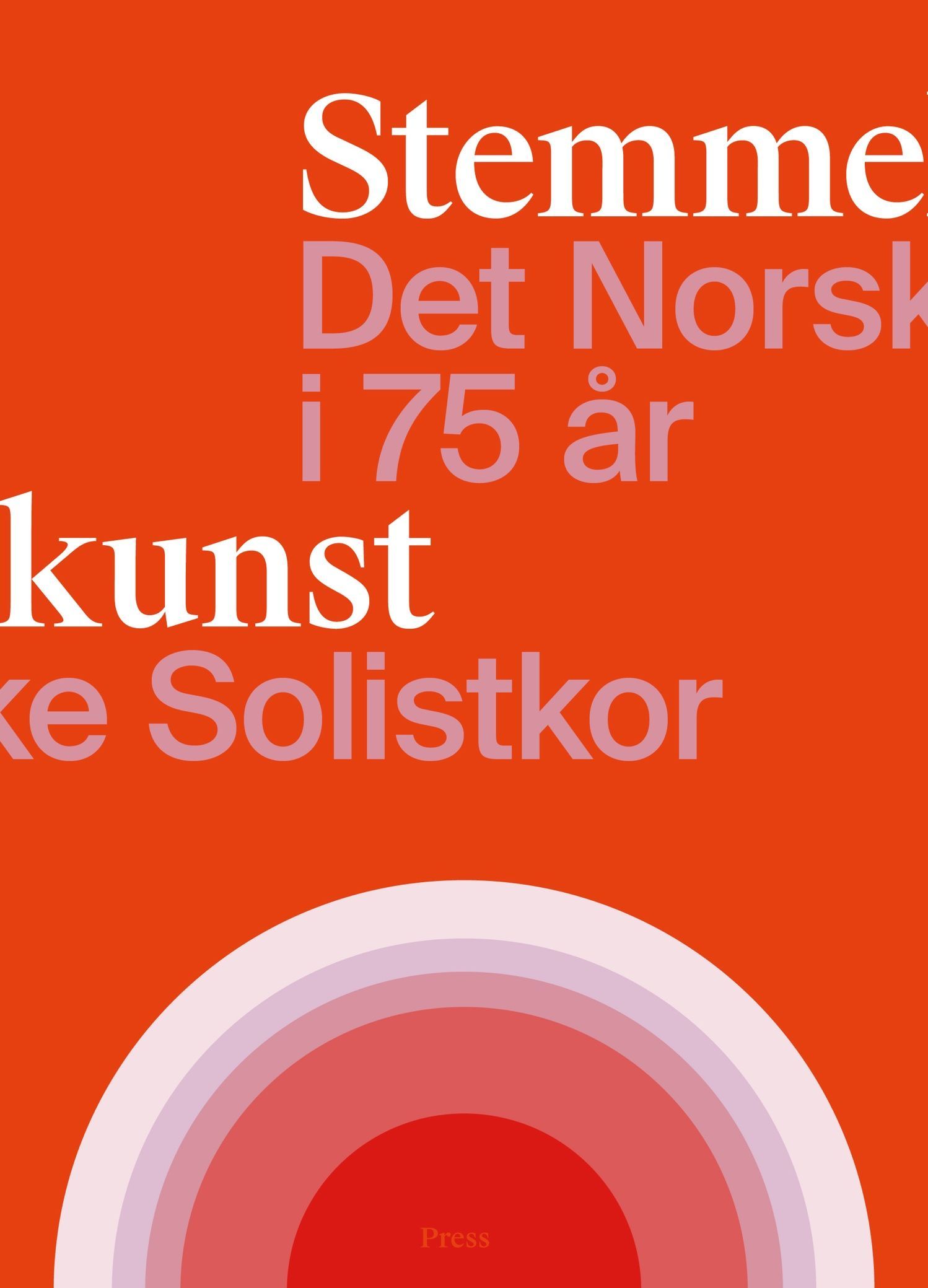 Stemmekunst : Det Norske solistkor i 75 år