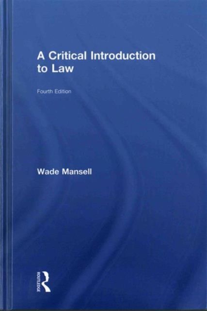 A Critical Introduction to Law