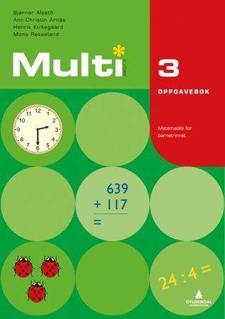 Multi 3, 2. utgave : matematikk for barnetrinnet. Oppgavebok