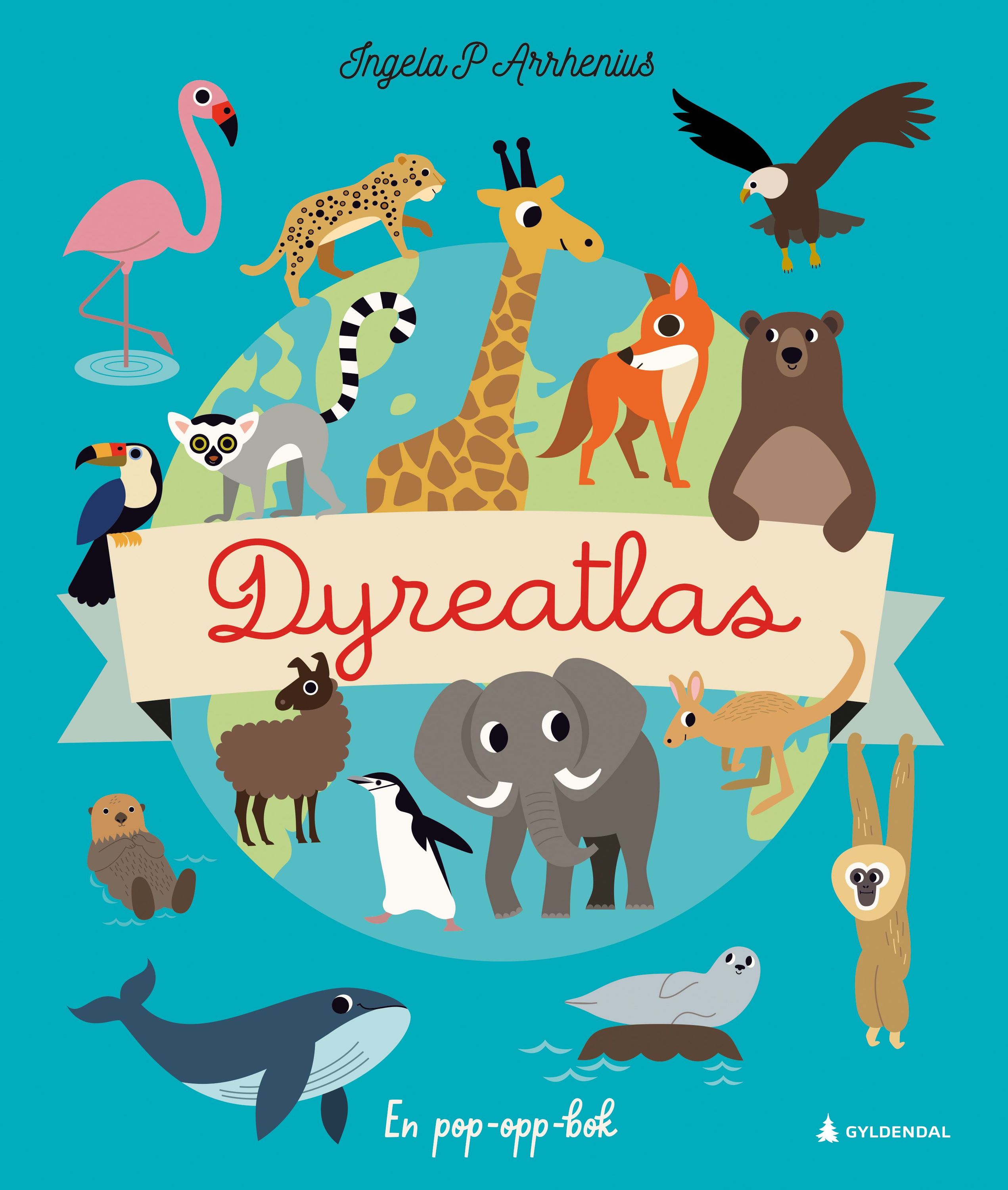 Dyreatlas : en pop-opp-bok