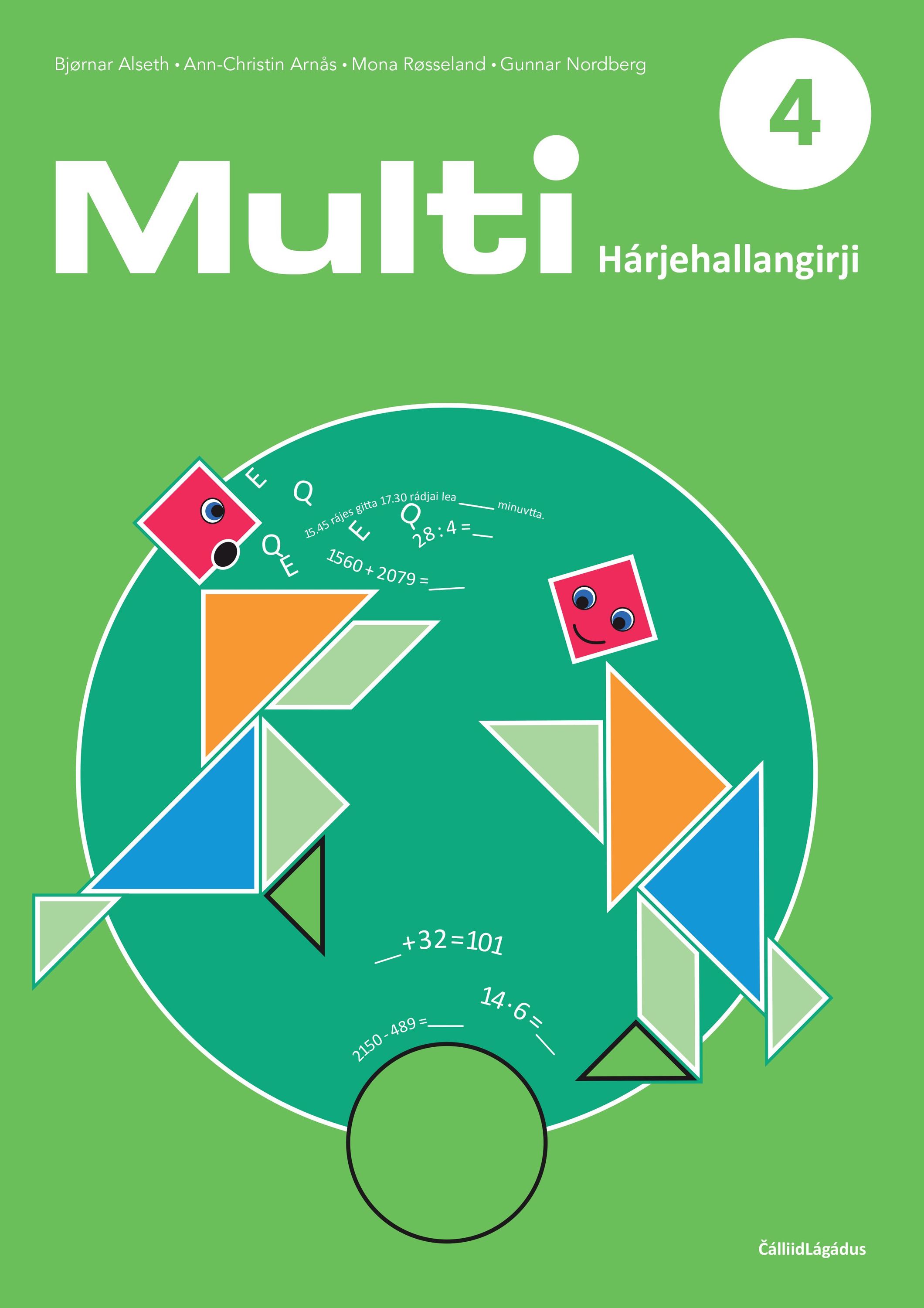 Multi 4, 3. deaddileapmi : matematihkka mánáiddássái. Hárjehallangirji