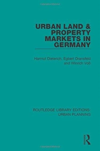 Urban Land and Property Markets in Germany