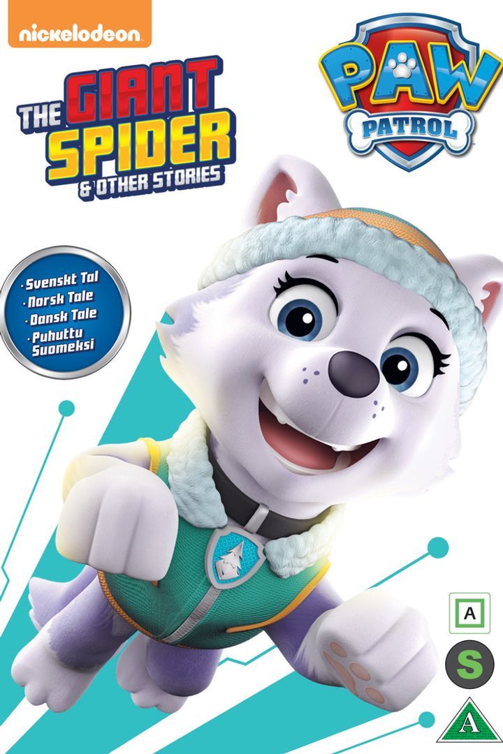 Paw Patrol : kjempeedderkoppen & andre eventyr. Sesong 5, volume 10