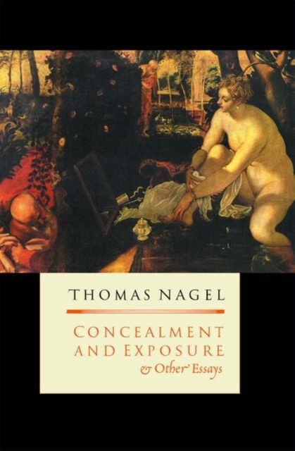 Concealment and Exposure : And Other Essays