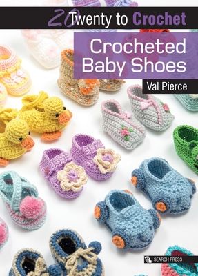 Crocheted baby shoes