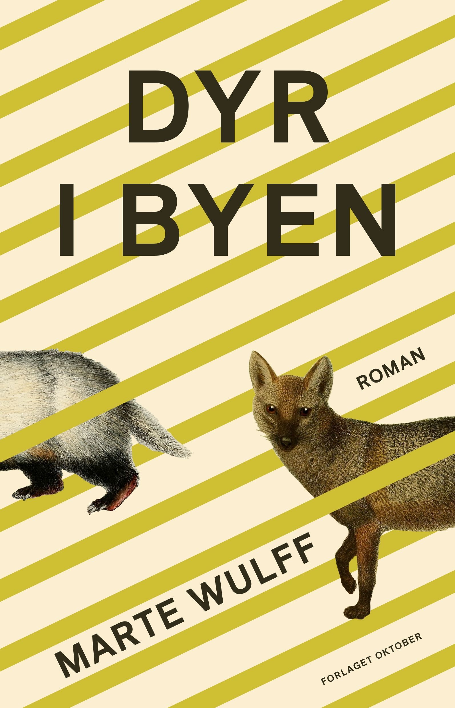 Forsidebilde av Dyr i byen : roman