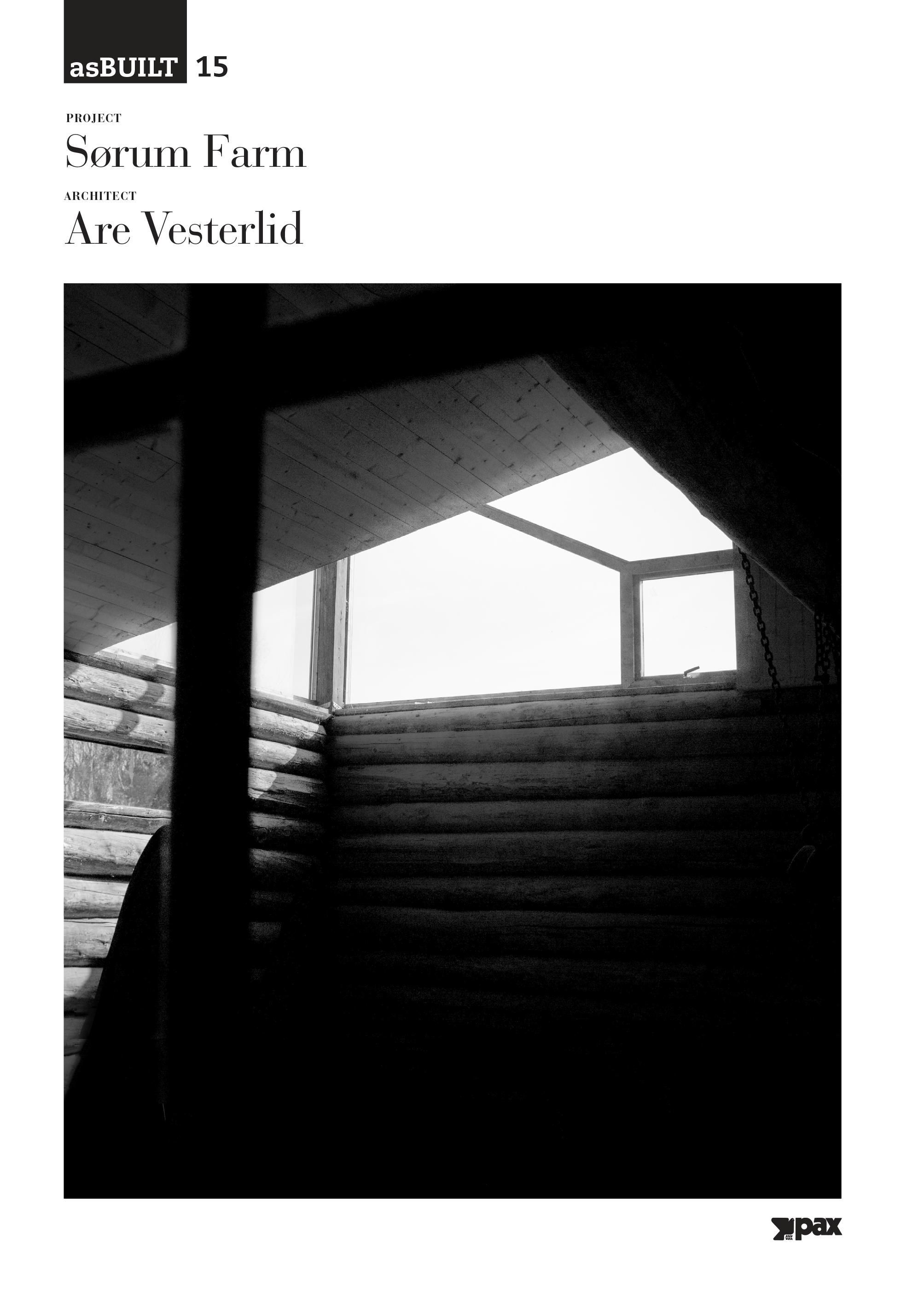 Project Sørum farm, architect: Are Vesterlid