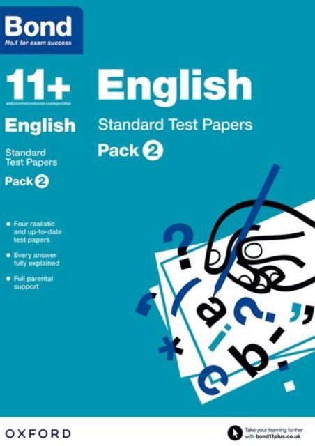 Bond 11+: English: Standard Test Papers: Ready for the 2025 exam (for GL Assessment & other 11 plus exams) : Pack 2