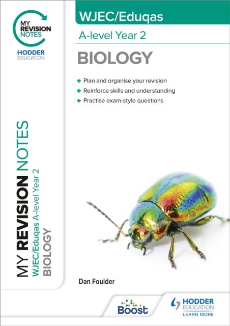 Forsidebilde av My Revision Notes: WJEC/Eduqas A-Level Year 2 Biology