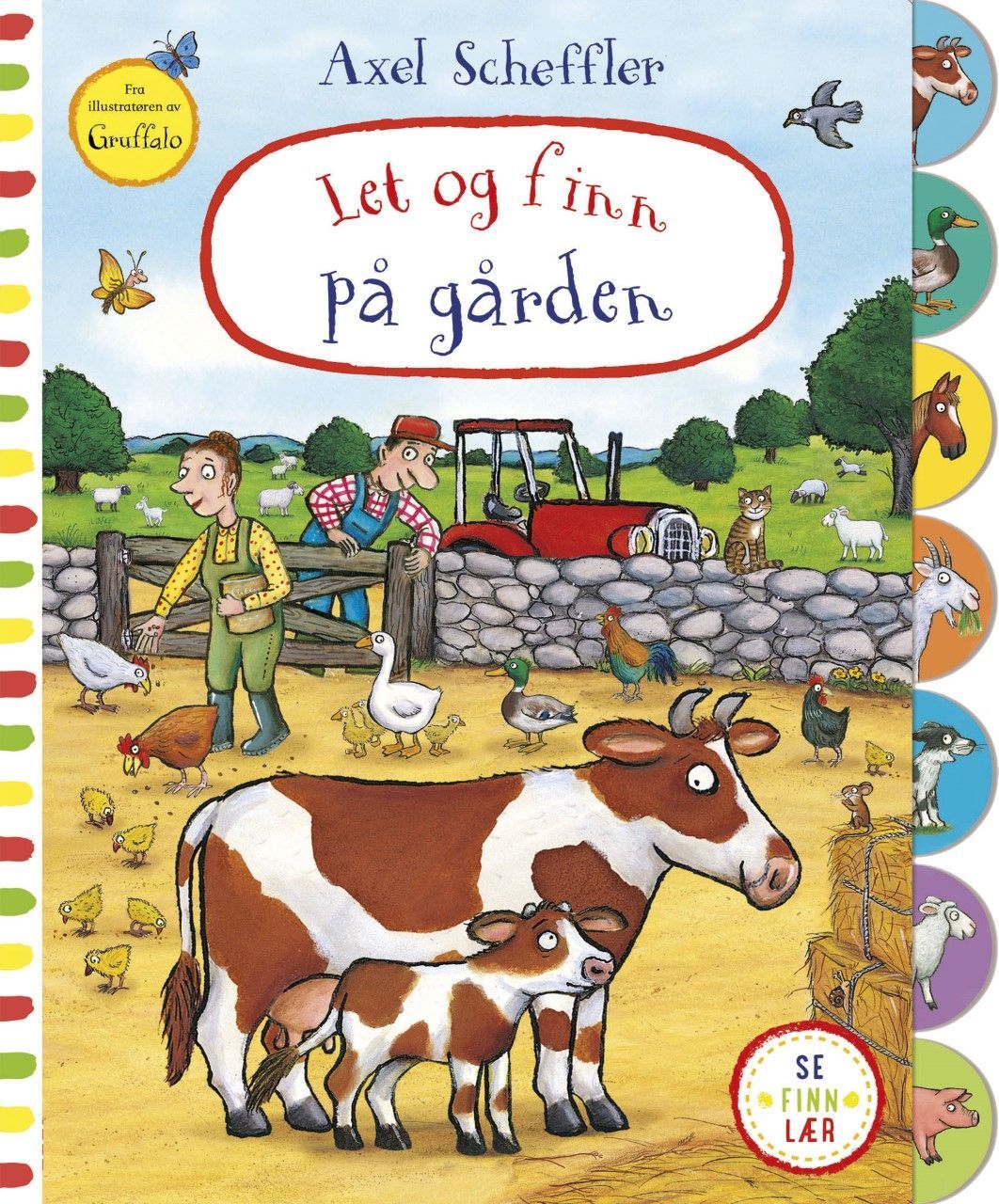 Let og finn på gården : se, finn, lær