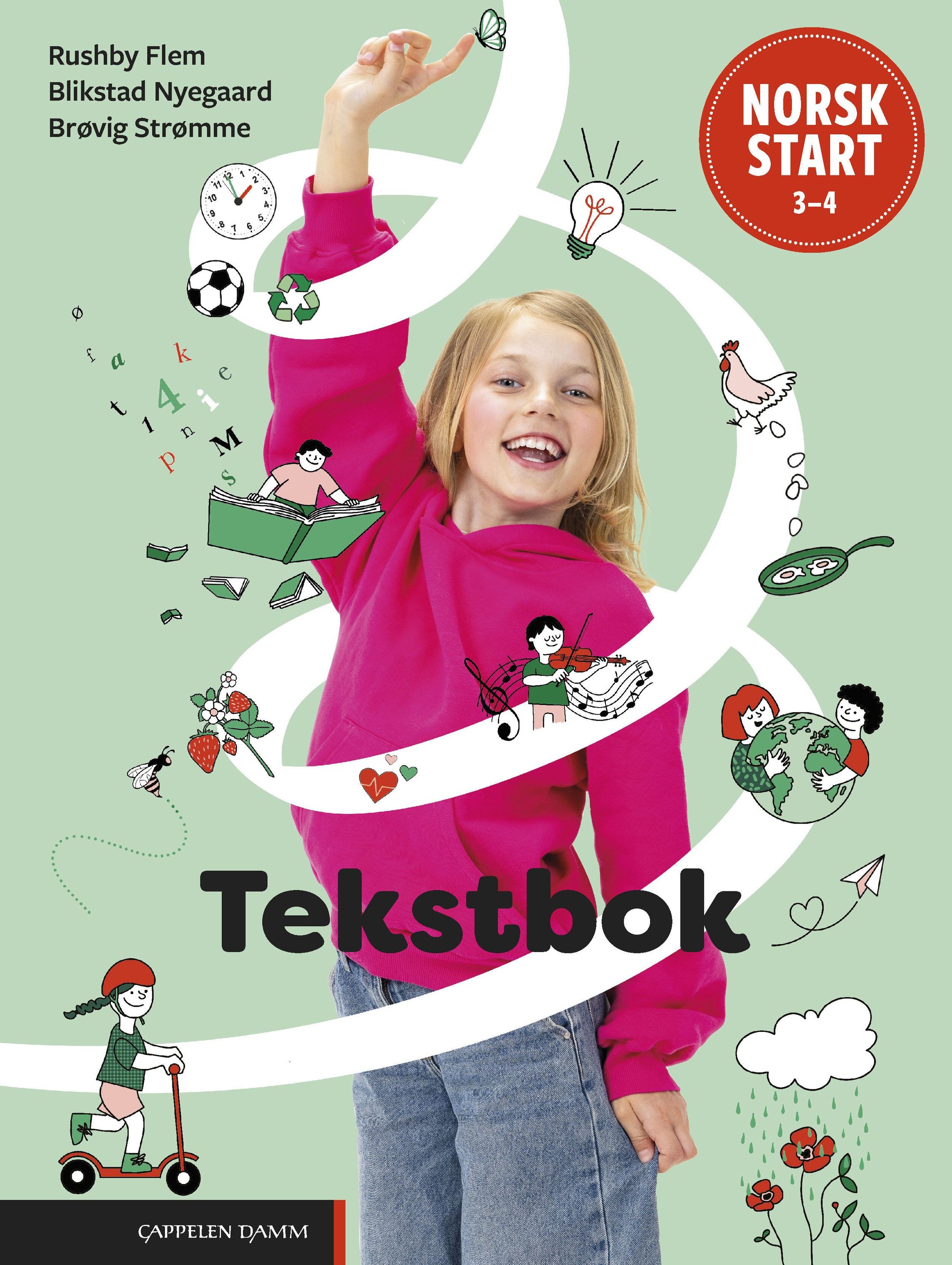 Norsk start 3-4 : grunnleggende norsk. Tekstbok