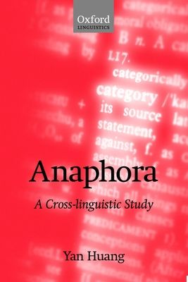 Anaphora : A Cross-Linguistic Study