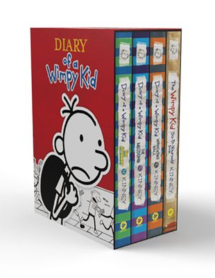 Diary of a wimpy kid : box of books : 12-14 & the do-it-yourself book