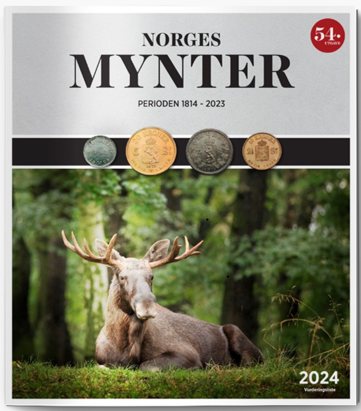 Norges mynter : perioden 1814-2022 : 2024 vurderingsliste