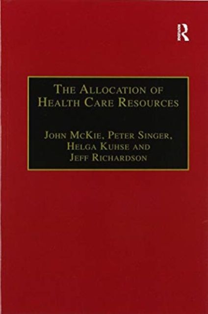 The Allocation of Health Care Resources : An Ethical Evaluation of the 'QALY' Approach